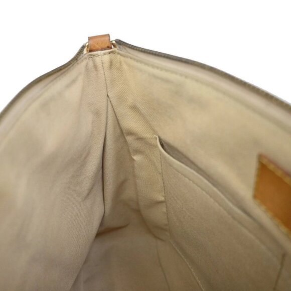 LOUIS VUITTON Siracusa PM Shoulder Bag Damier Azur Leather White N41113 12AA089 - Picture 11 of 15